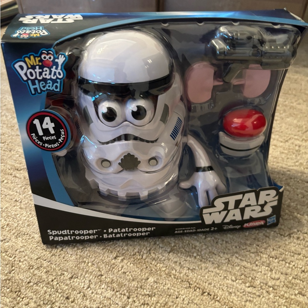 Star Wars Mr. Potato Head Spudtrooper Stormtrooper New in Box Playskool Hasbro